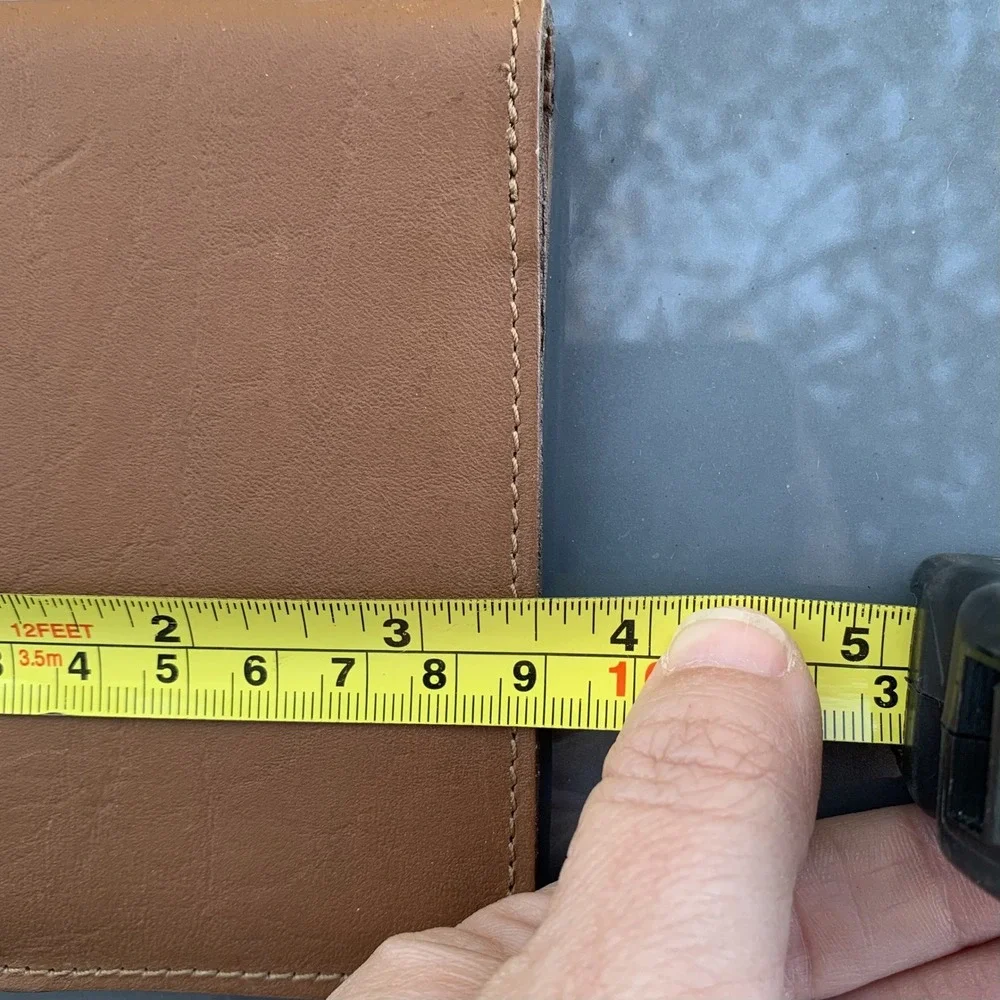 Genuine Leather‎ Bifold Wallet for Men - Made in Brazil - Classic Brown
